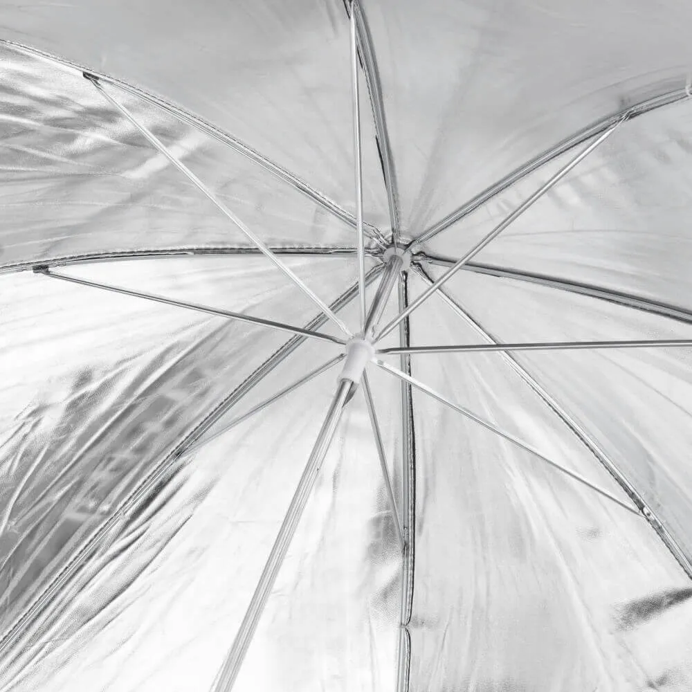 101.6cm Black/Silver Large Umbrella Photography Studio (Qty 10)