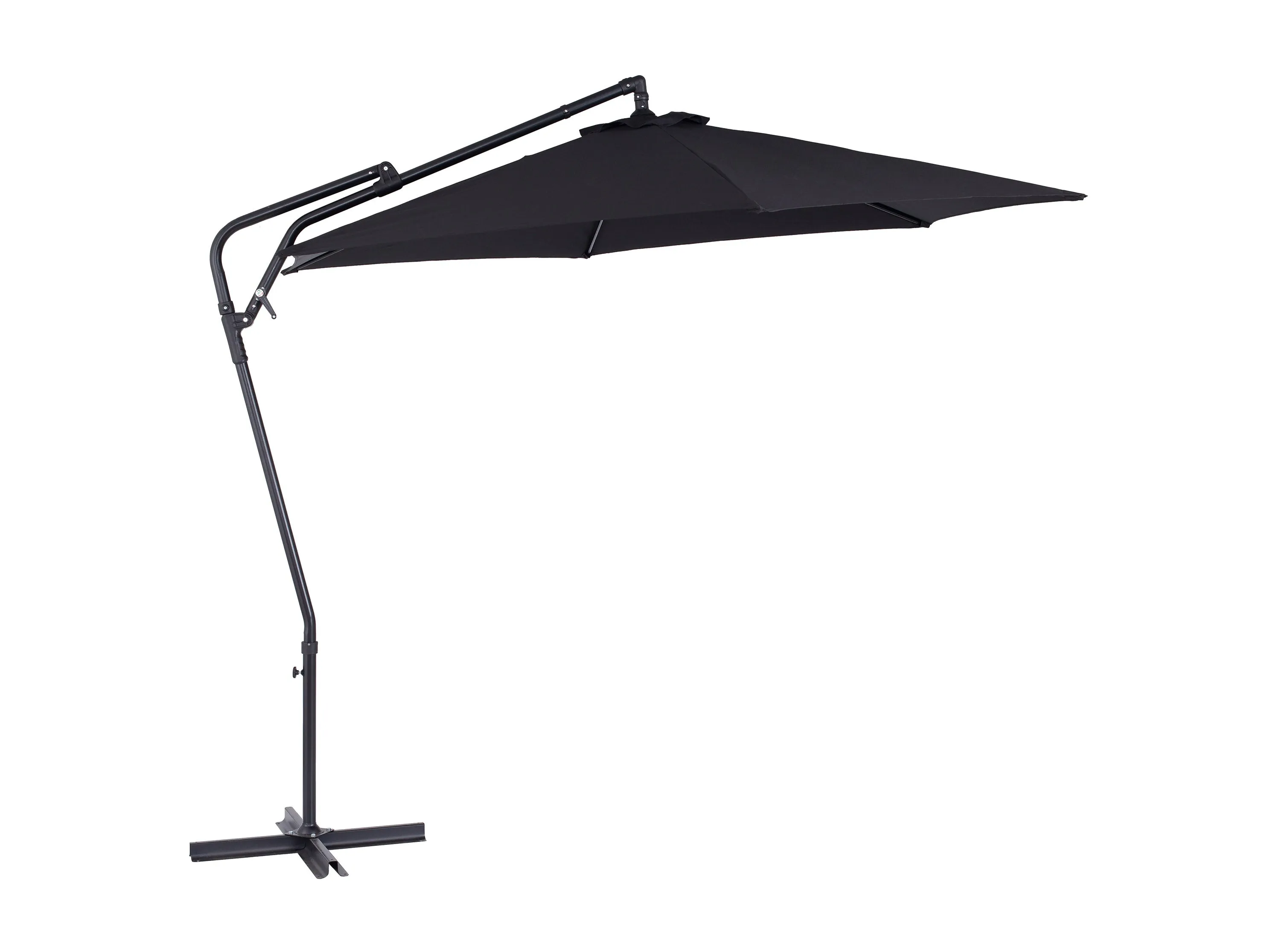 10ft Black Cantilever Umbrella