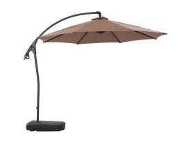 10ft Sand Cantilever Umbrella with Base