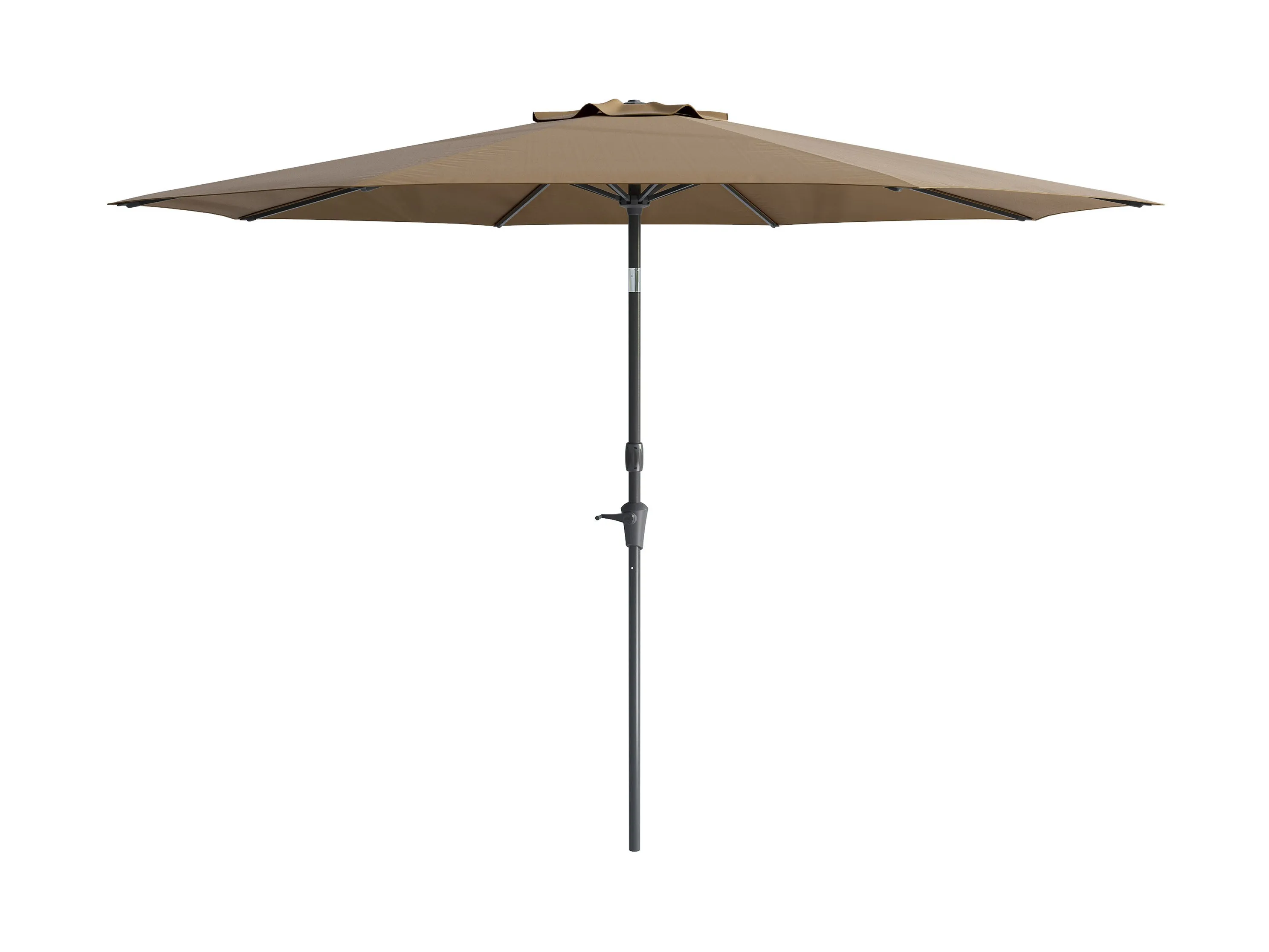 10ft Wind Resistant Sandy Brown Patio Umbrella