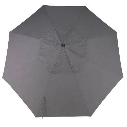 11' Designer Umbrella - Slate Grey