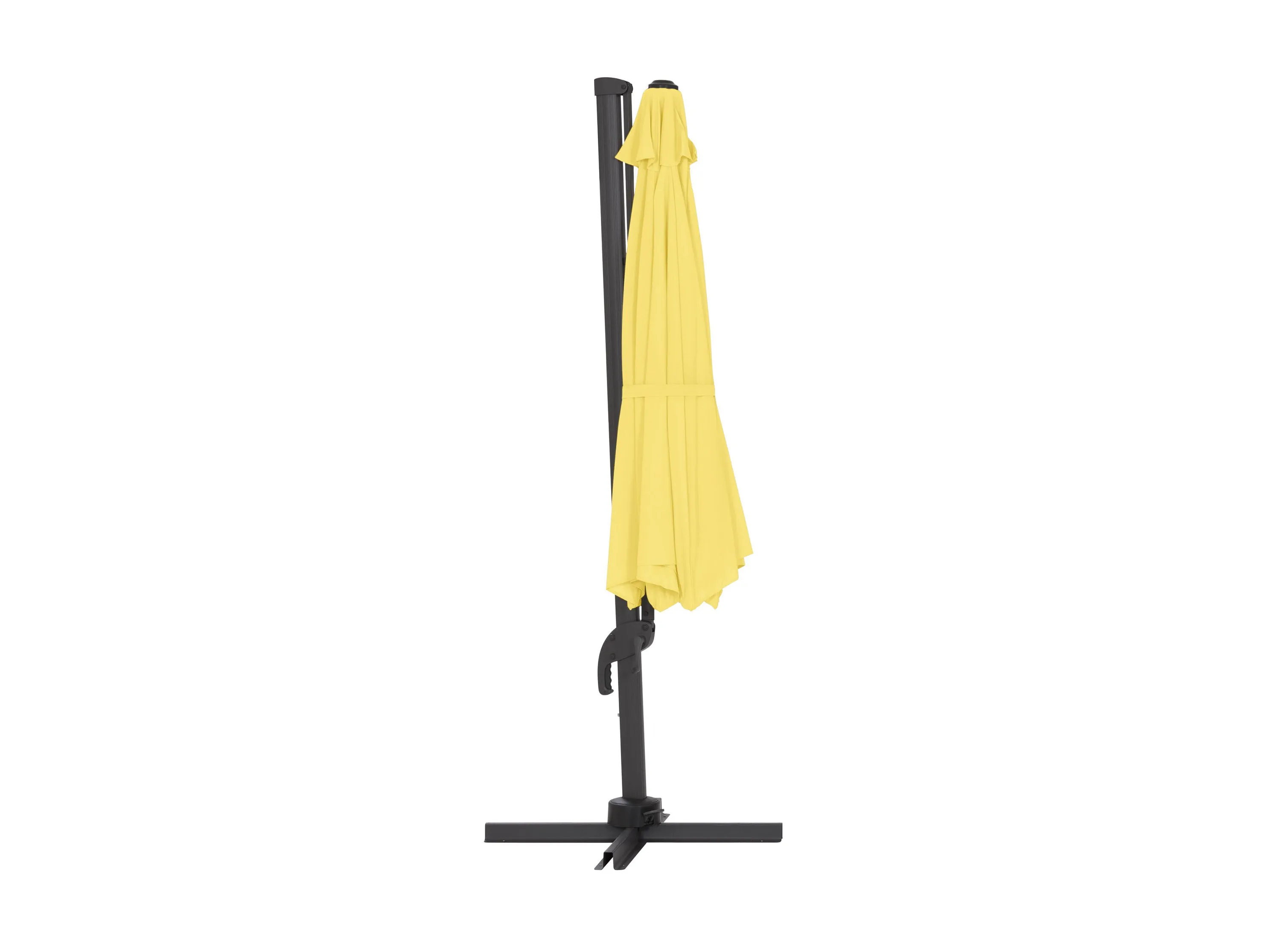 11.5ft Deluxe Offset Patio Umbrella - Yellow