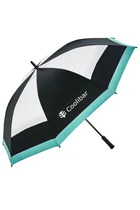 62 Inch Tournament Golf Umbrella | Black/White Colorblock