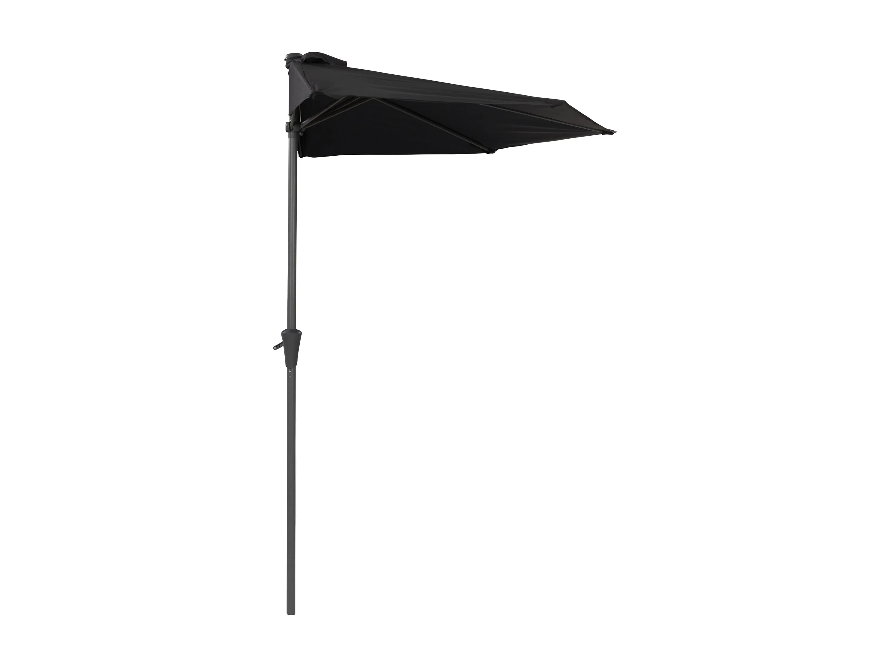 8.5ft Black Half Umbrella