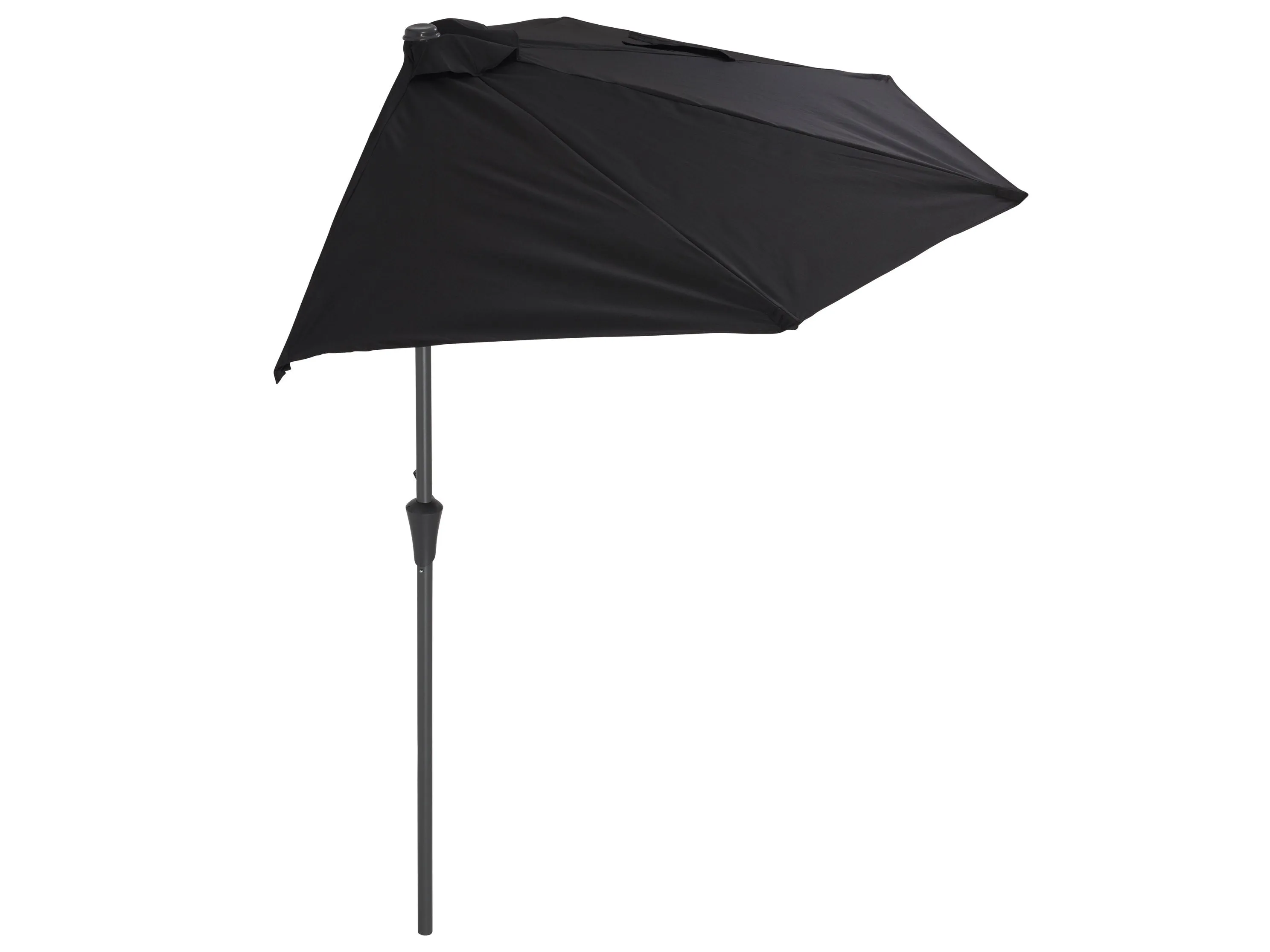 8.5ft Black Half Umbrella