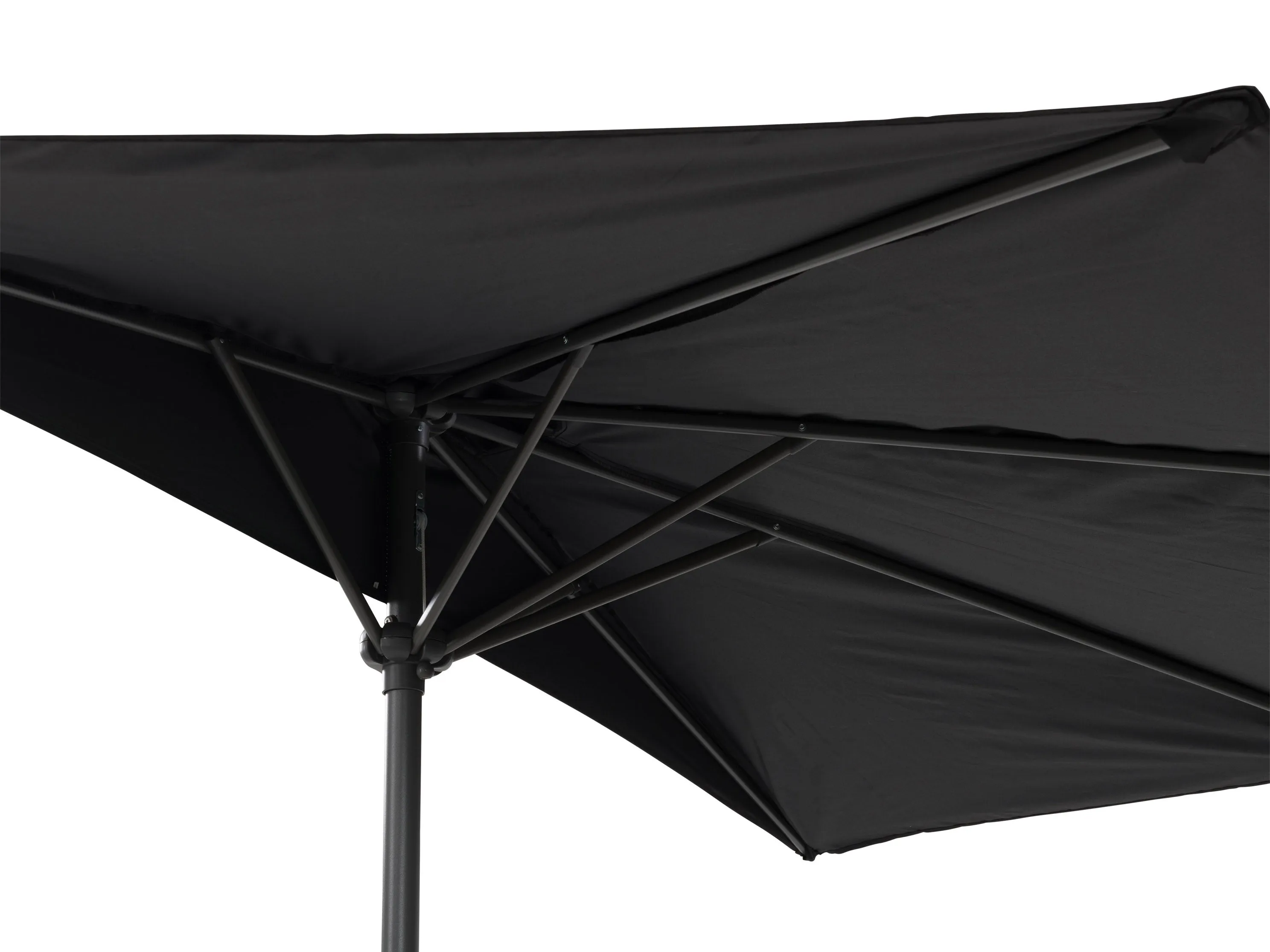 8.5ft Black Half Umbrella