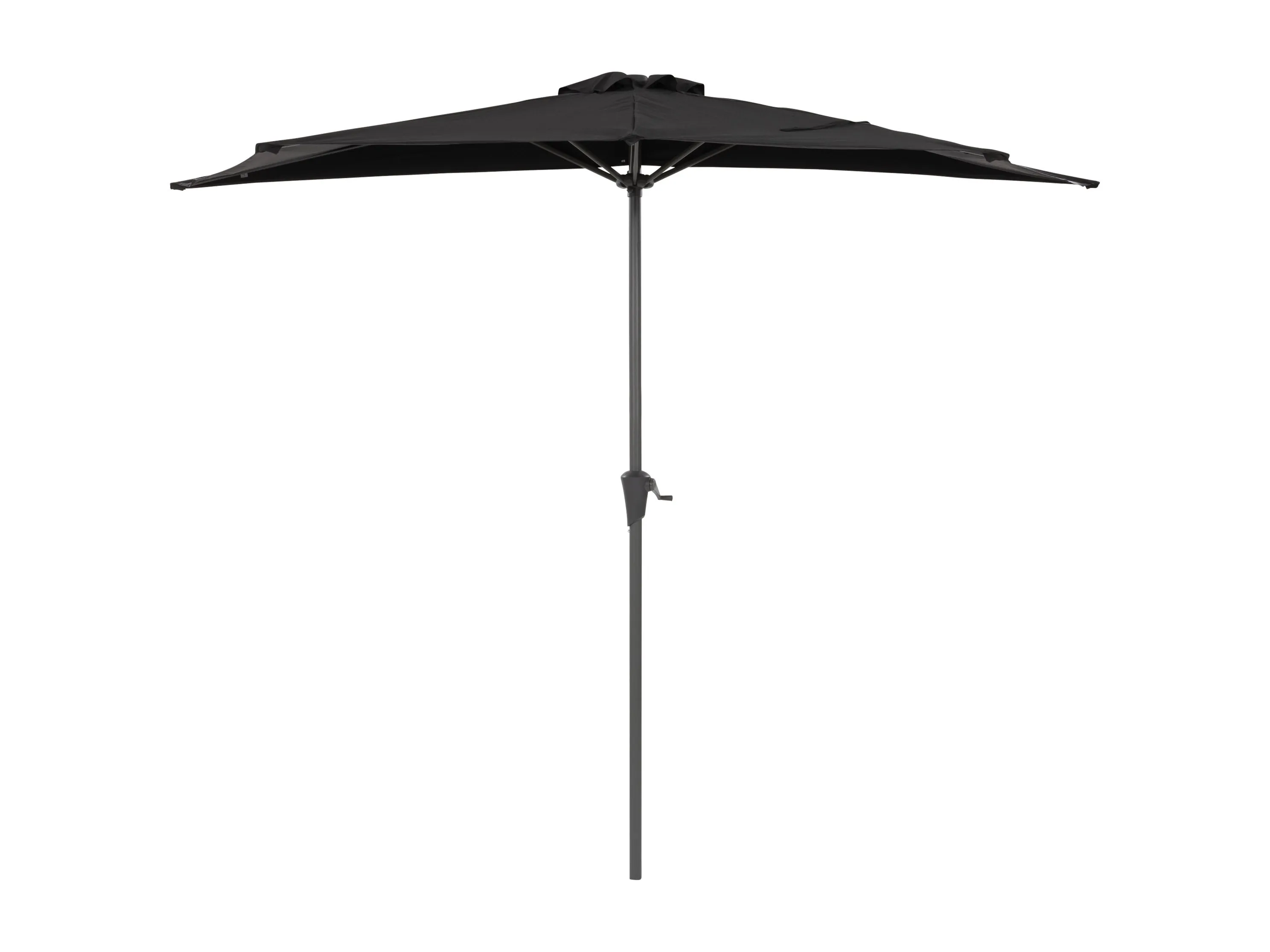 8.5ft Black Half Umbrella