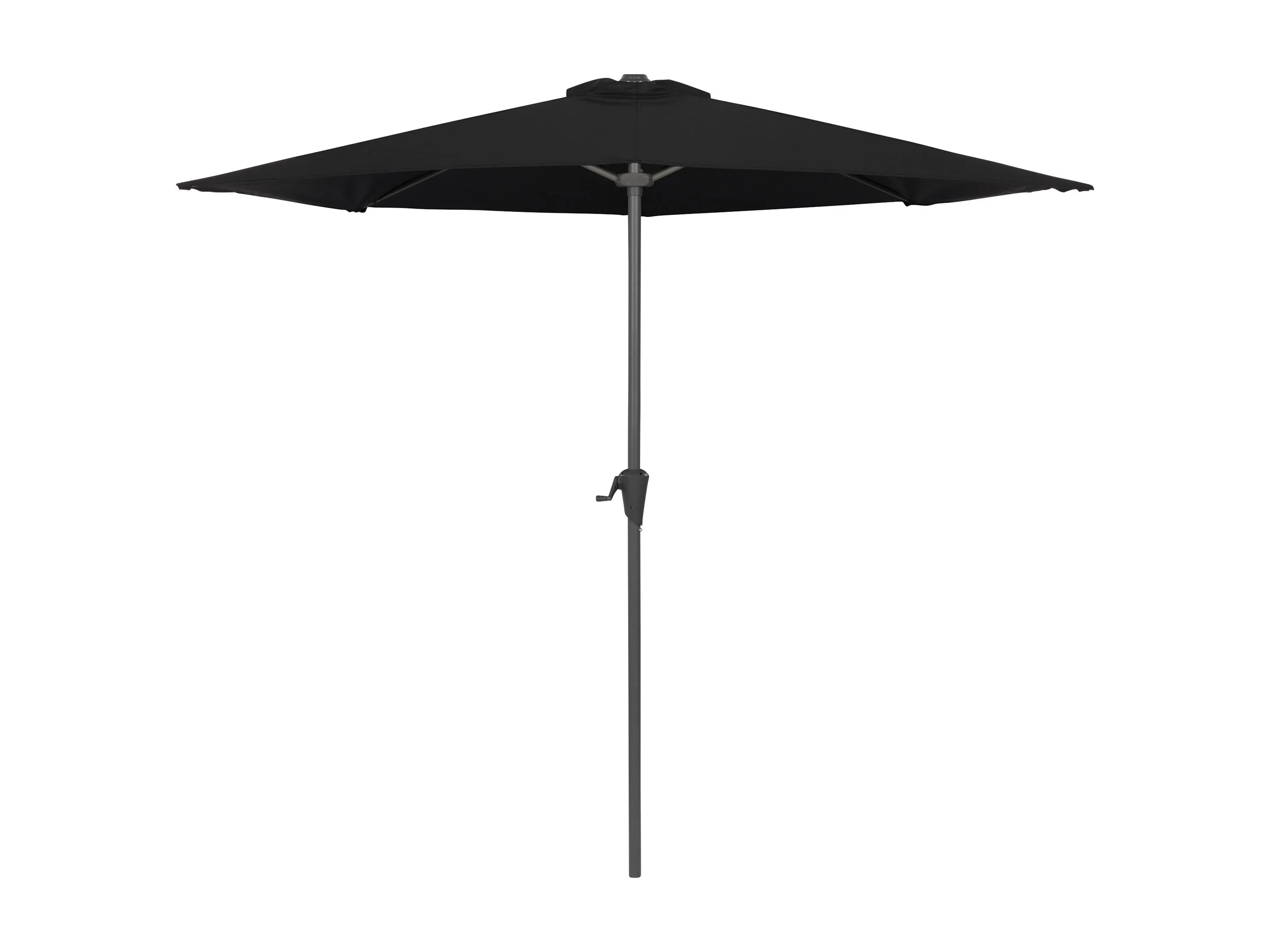 8.5ft Black Half Umbrella