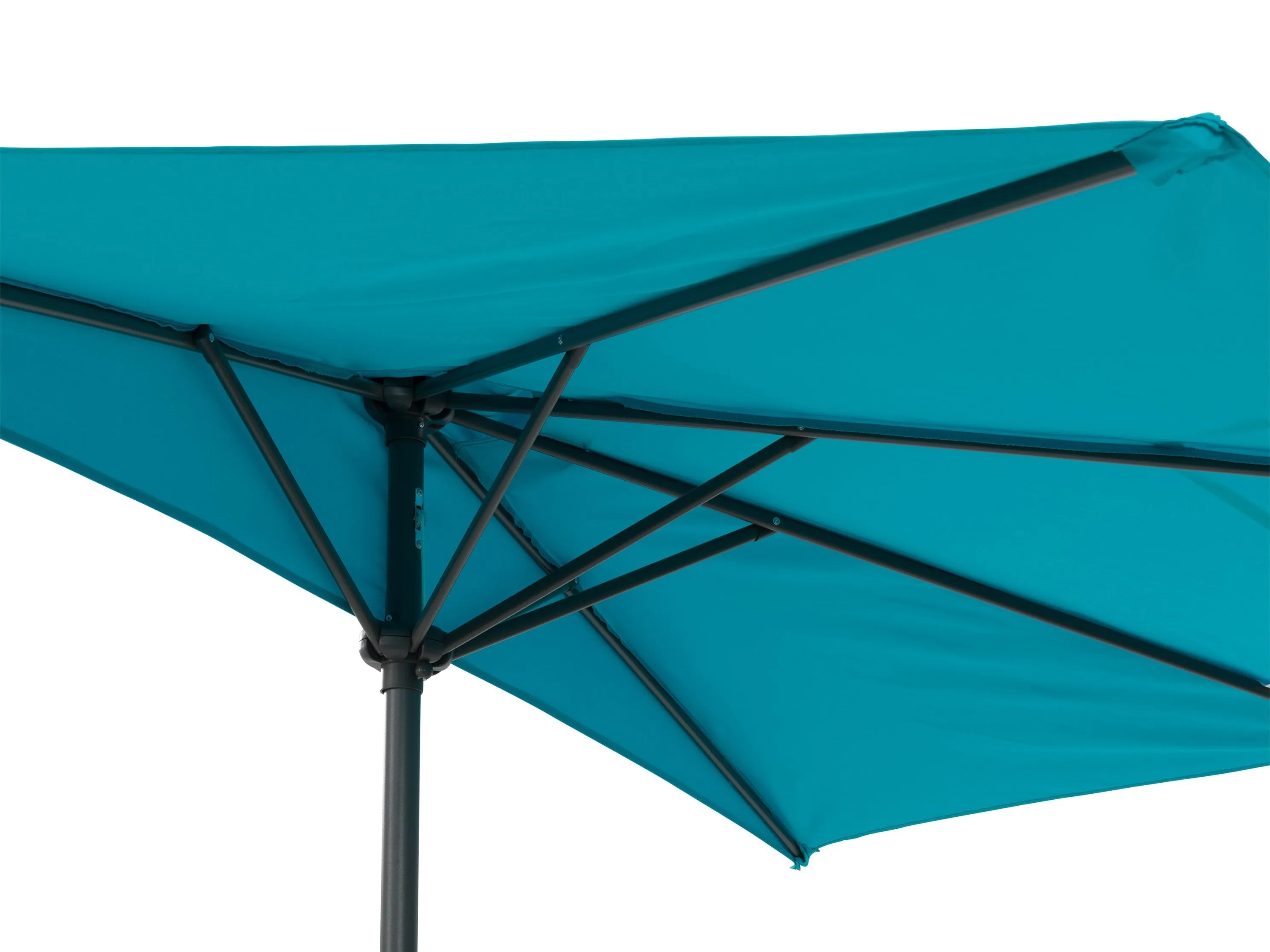 8.5ft Turquoise Half Umbrella