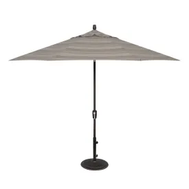 9' Designer Auto Tilt Market Umbrella - Trusted Fog