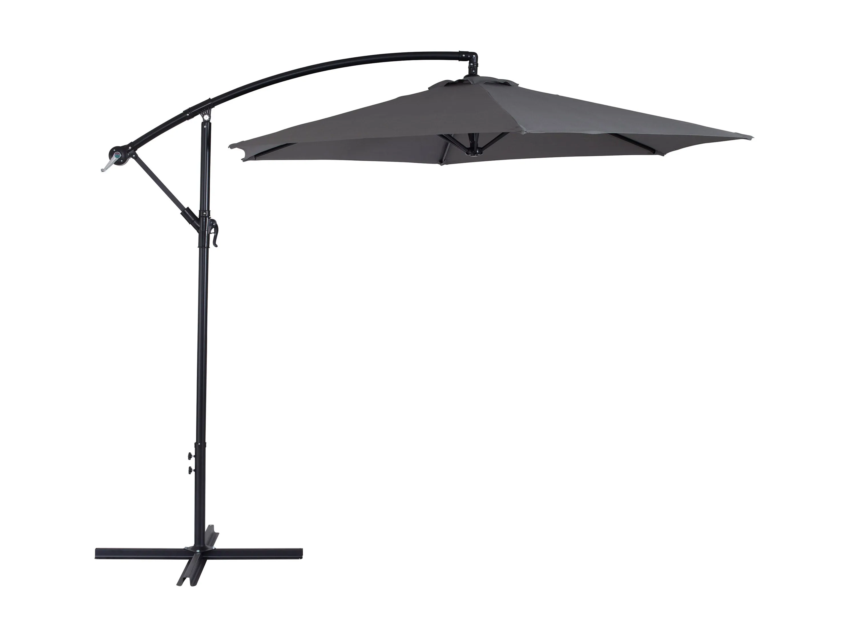 9ft Grey Cantilever Umbrella