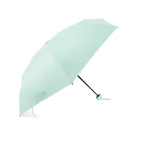 ABSORBIA Unisex 5 fold Umbrella with capsule cover for Rain & Sun Protection| Double Layer Folding Portable Umbrella With Cover| Green colour | Fancy and Easy to Travel | Open Diameter 97CM…