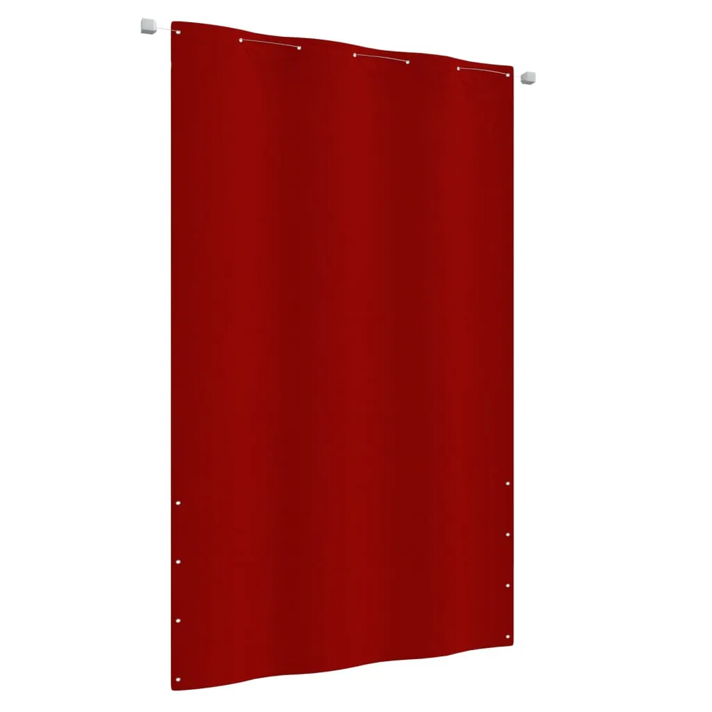 Balcony Screen Red 140x240 cm Oxford Fabric