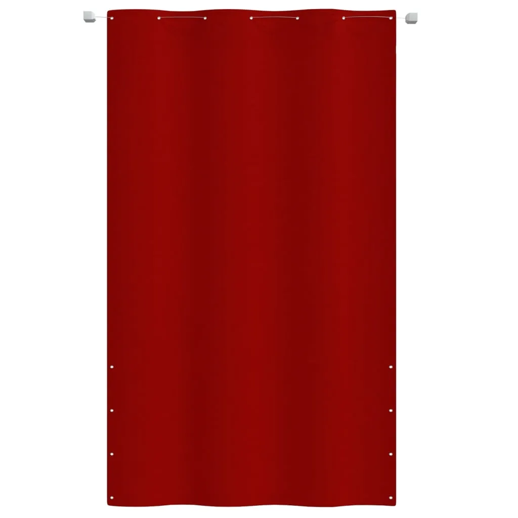 Balcony Screen Red 140x240 cm Oxford Fabric