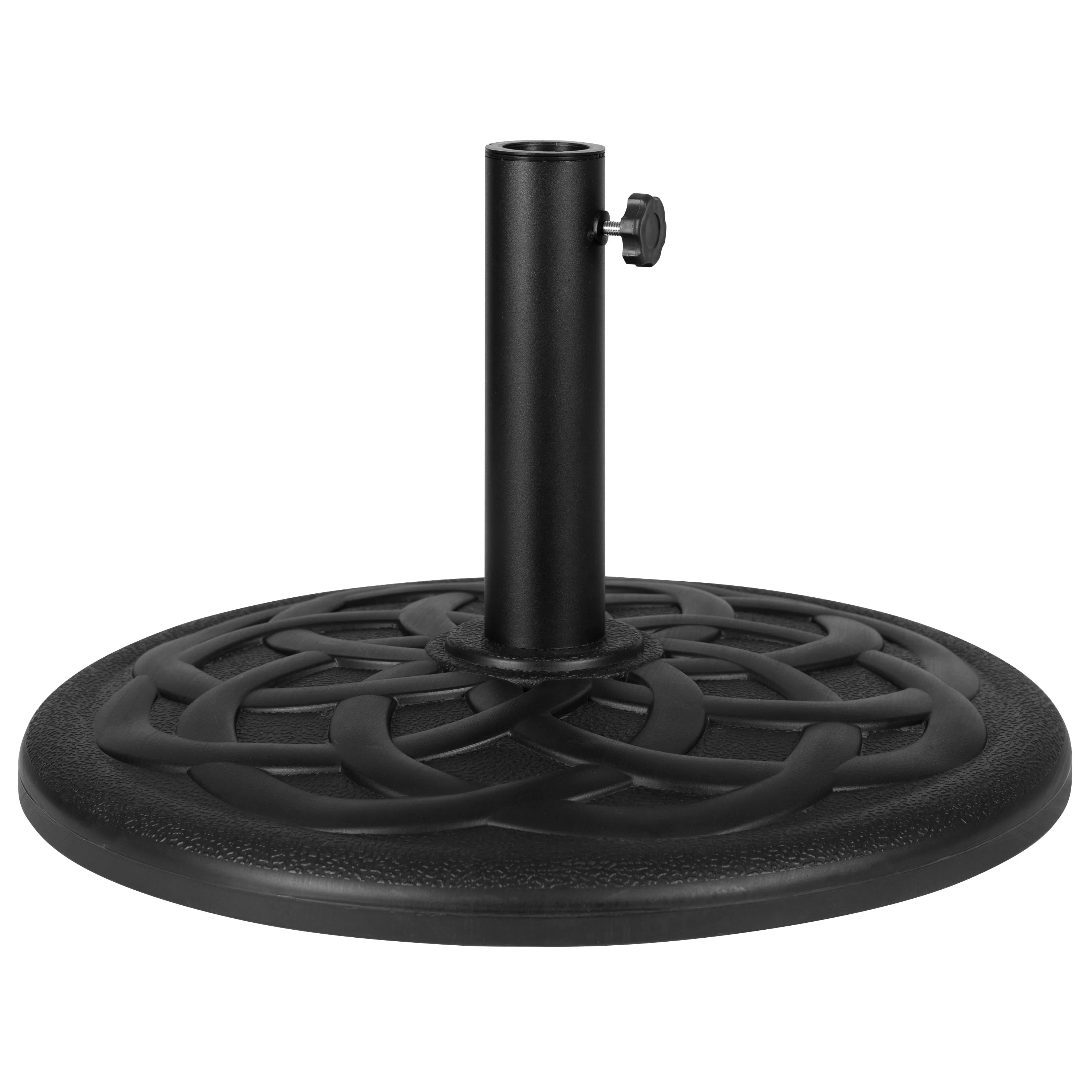 Black Cement Umbrella Base GM-UB19-BZ-GG