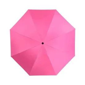 Black Coating Sun Folding Umbrella