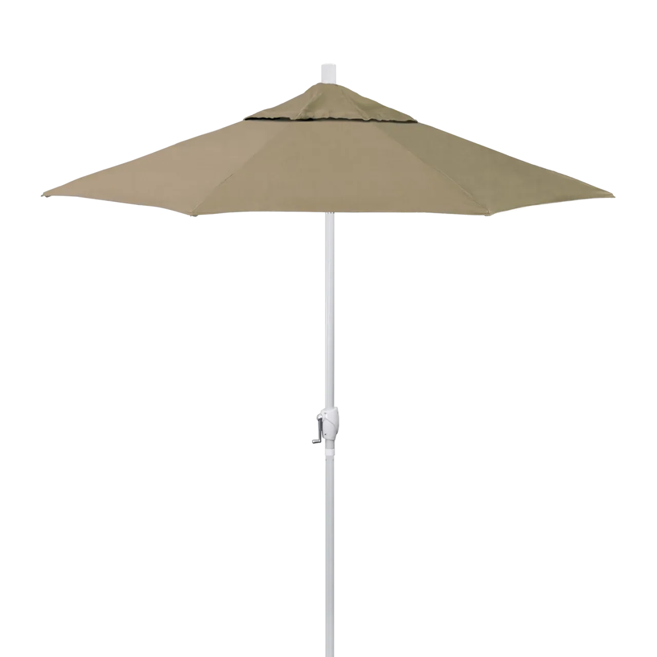 California Umbrella Pacific Trail Series 7.5 ft Patio Umbrella - Residential Grade with Push Button Tilt and Crank Lift