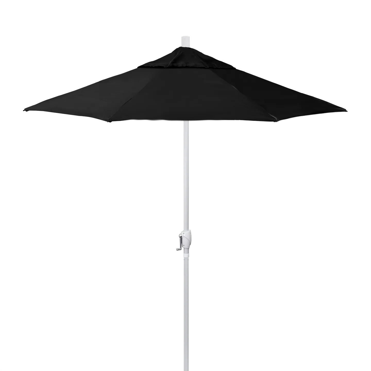 California Umbrella Pacific Trail Series 7.5 ft Patio Umbrella - Residential Grade with Push Button Tilt and Crank Lift