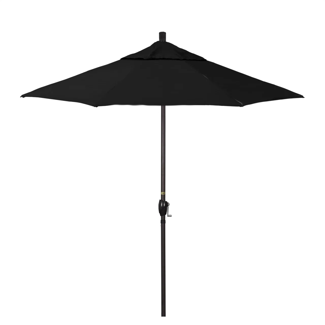 California Umbrella Pacific Trail Series 7.5 ft Patio Umbrella - Residential Grade with Push Button Tilt and Crank Lift