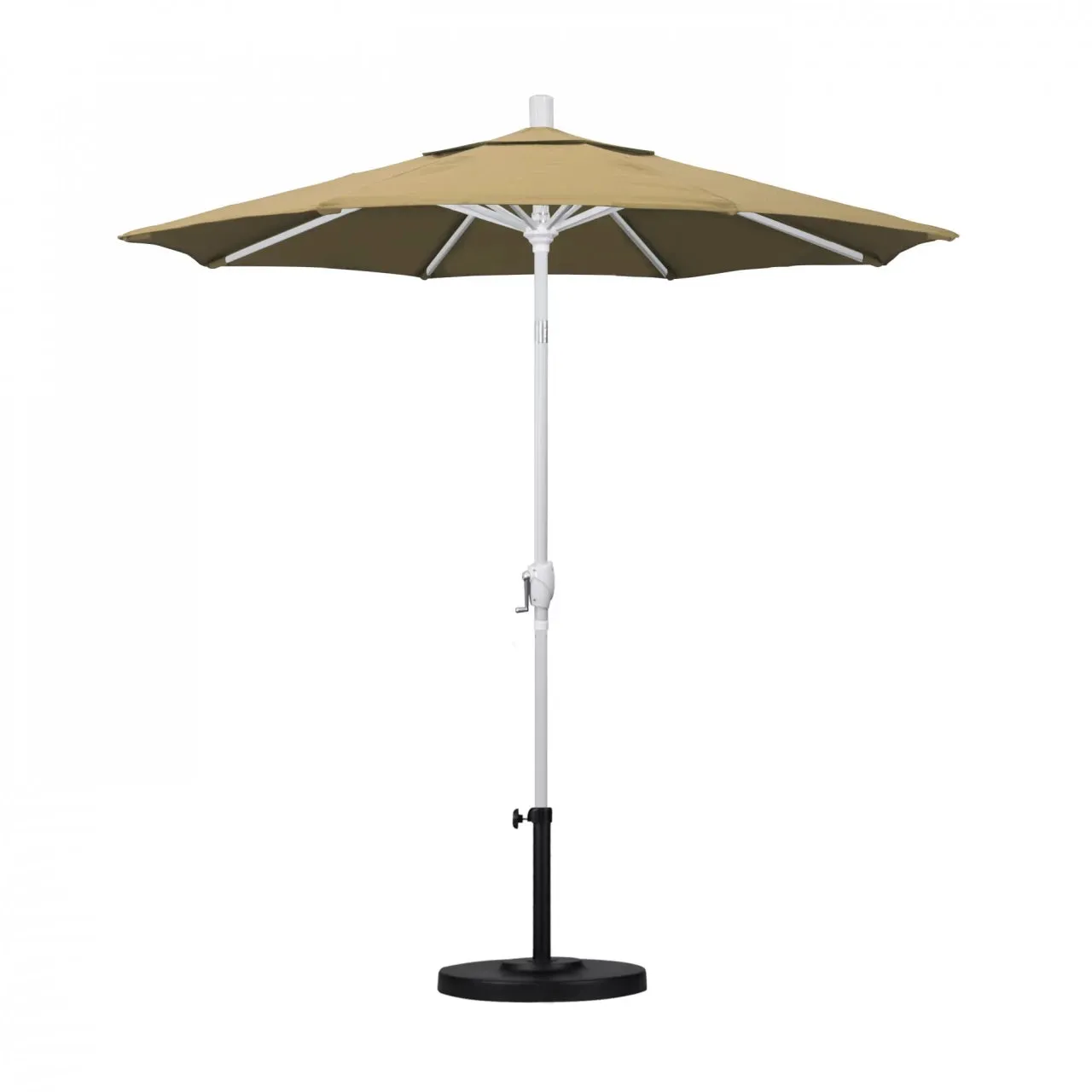 California Umbrella Pacific Trail Series 7.5 ft Patio Umbrella - Residential Grade with Push Button Tilt and Crank Lift