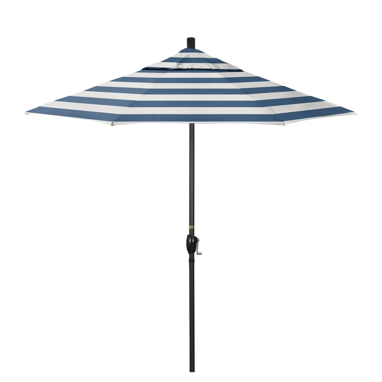 California Umbrella Pacific Trail Series 7.5 ft Patio Umbrella - Residential Grade with Push Button Tilt and Crank Lift