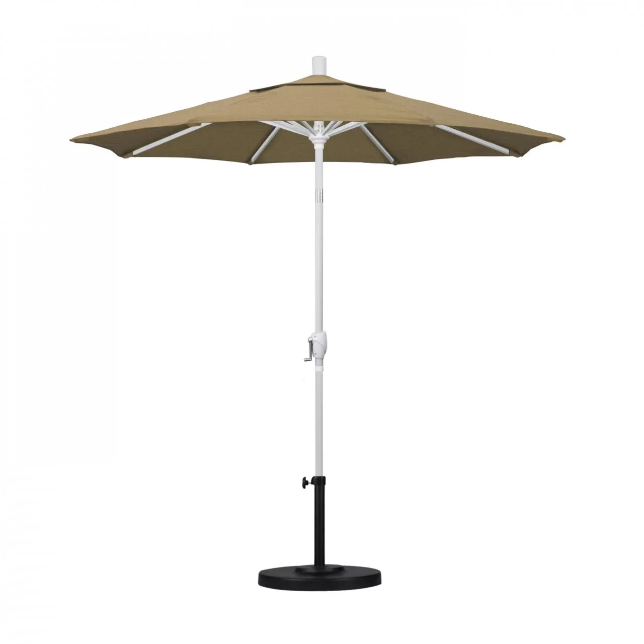 California Umbrella Pacific Trail Series 7.5 ft Patio Umbrella - Residential Grade with Push Button Tilt and Crank Lift