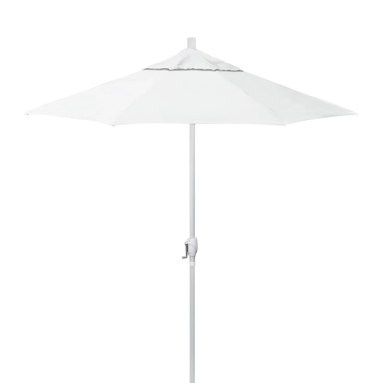 California Umbrella Pacific Trail Series 7.5 ft Patio Umbrella - Residential Grade with Push Button Tilt and Crank Lift