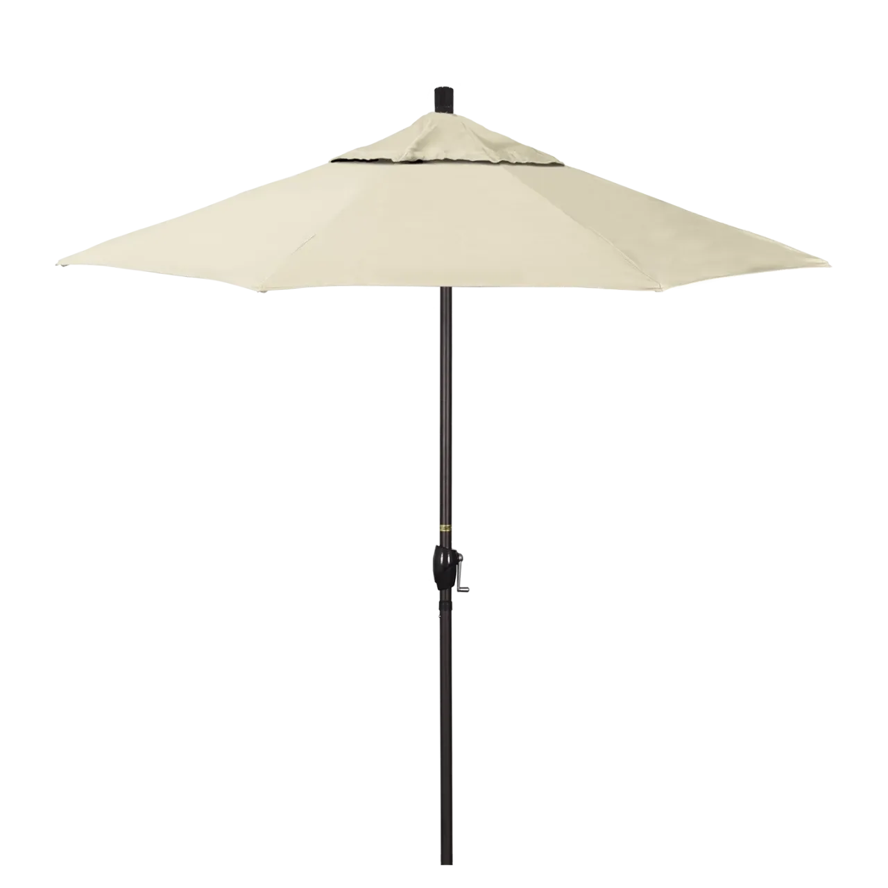 California Umbrella Pacific Trail Series 7.5 ft Patio Umbrella - Residential Grade with Push Button Tilt and Crank Lift