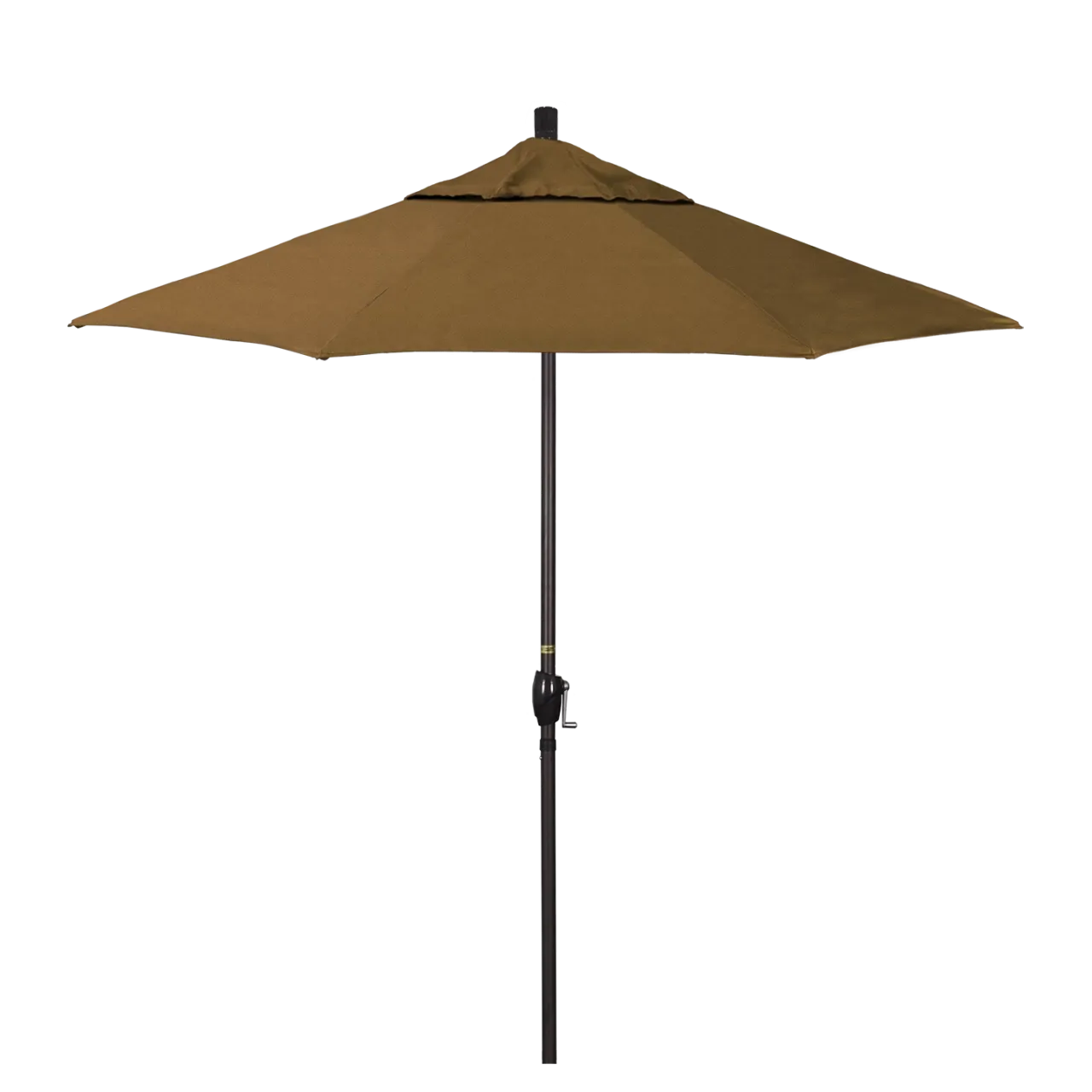 California Umbrella Pacific Trail Series 7.5 ft Patio Umbrella - Residential Grade with Push Button Tilt and Crank Lift