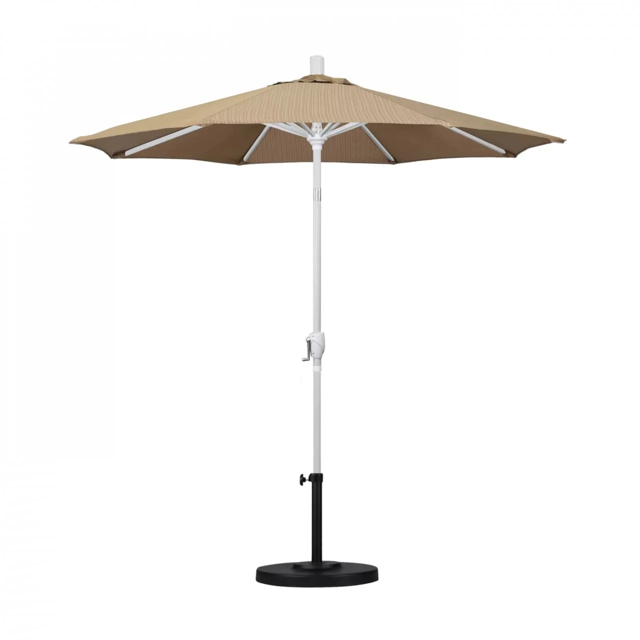 California Umbrella Pacific Trail Series 7.5 ft Patio Umbrella - Residential Grade with Push Button Tilt and Crank Lift