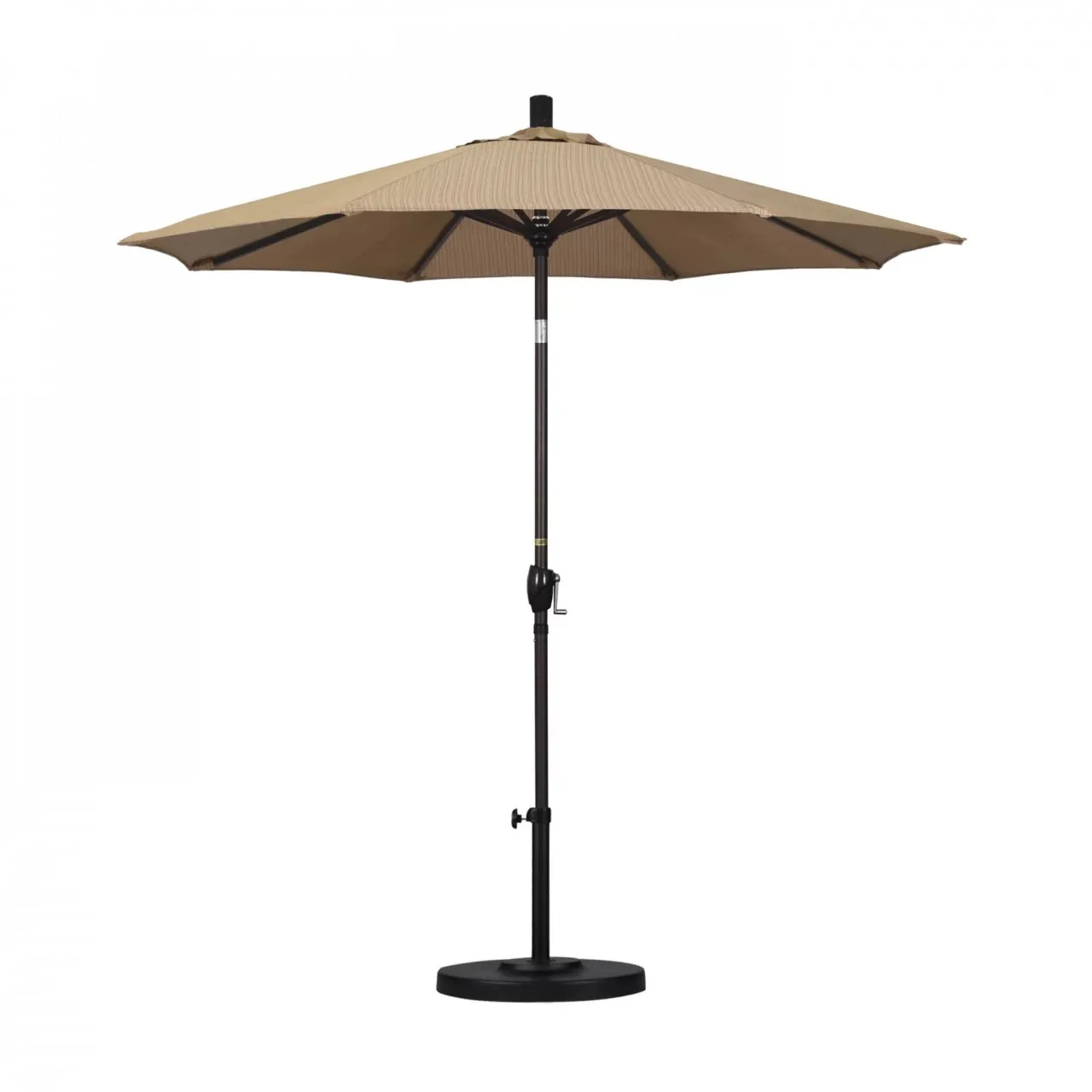 California Umbrella Pacific Trail Series 7.5 ft Patio Umbrella - Residential Grade with Push Button Tilt and Crank Lift