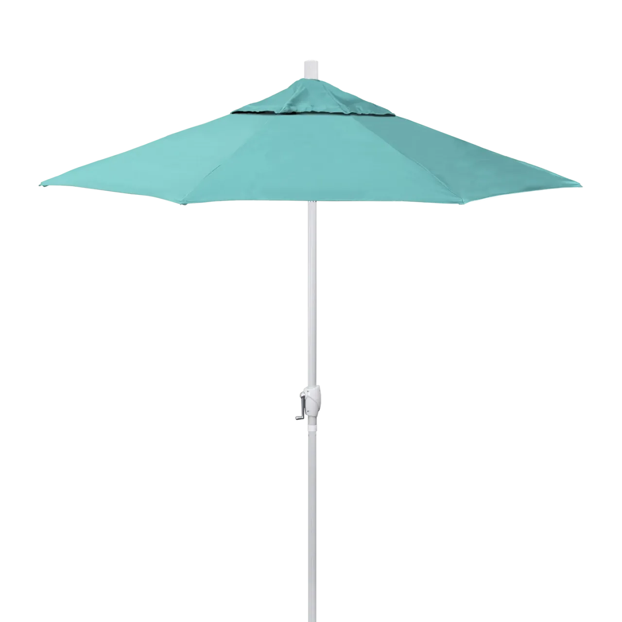 California Umbrella Pacific Trail Series 7.5 ft Patio Umbrella - Residential Grade with Push Button Tilt and Crank Lift