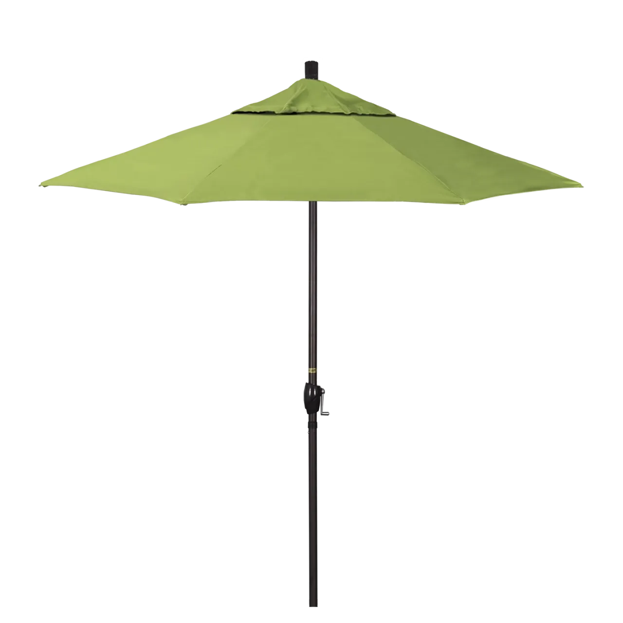 California Umbrella Pacific Trail Series 7.5 ft Patio Umbrella - Residential Grade with Push Button Tilt and Crank Lift