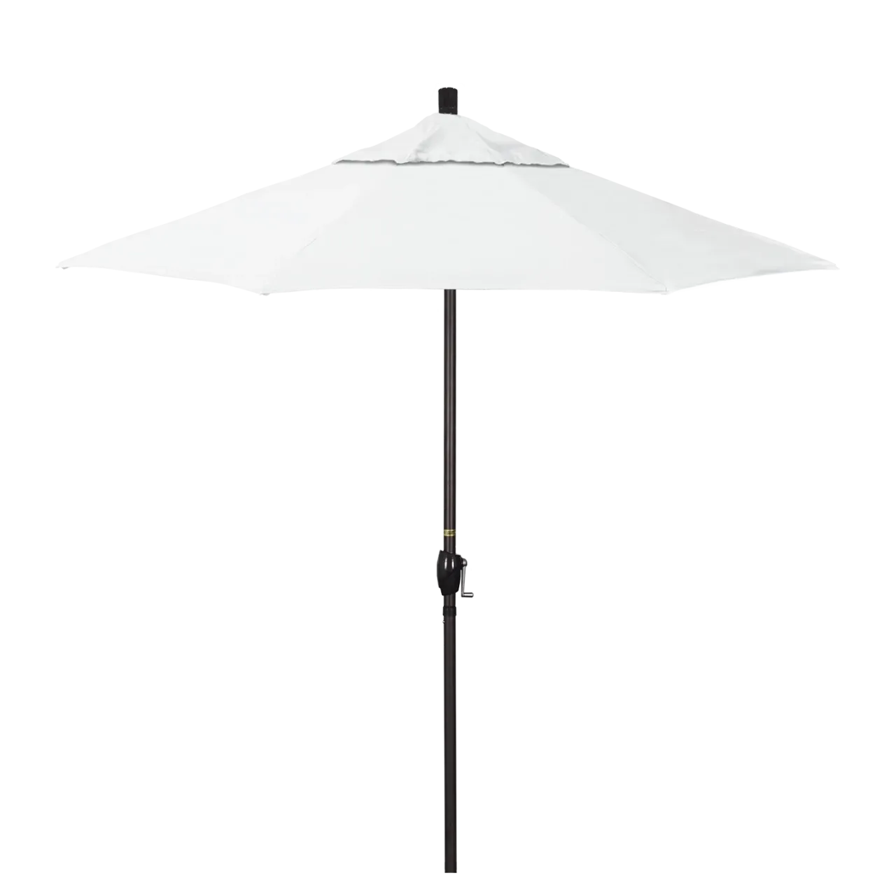 California Umbrella Pacific Trail Series 7.5 ft Patio Umbrella - Residential Grade with Push Button Tilt and Crank Lift