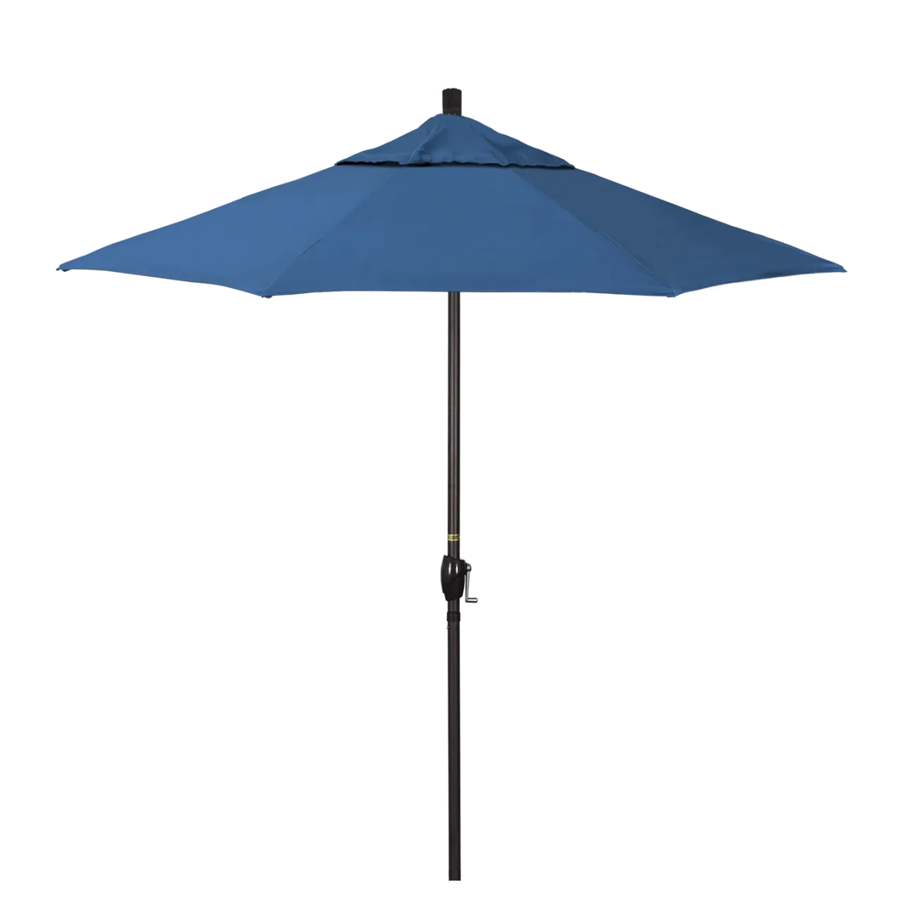 California Umbrella Pacific Trail Series 7.5 ft Patio Umbrella - Residential Grade with Push Button Tilt and Crank Lift