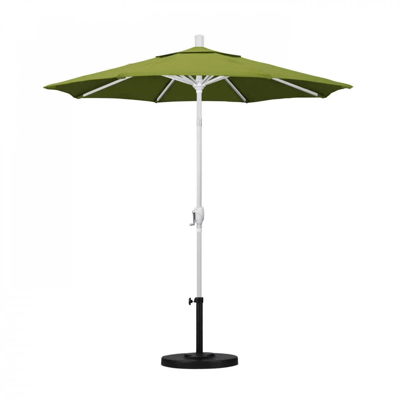 California Umbrella Pacific Trail Series 7.5 ft Patio Umbrella - Residential Grade with Push Button Tilt and Crank Lift