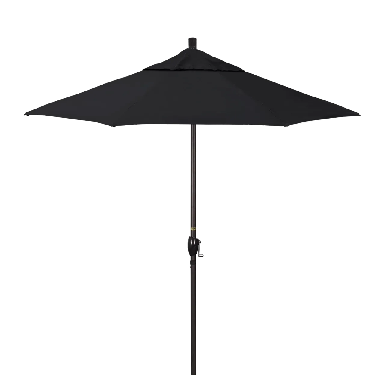 California Umbrella Pacific Trail Series 7.5 ft Patio Umbrella - Residential Grade with Push Button Tilt and Crank Lift