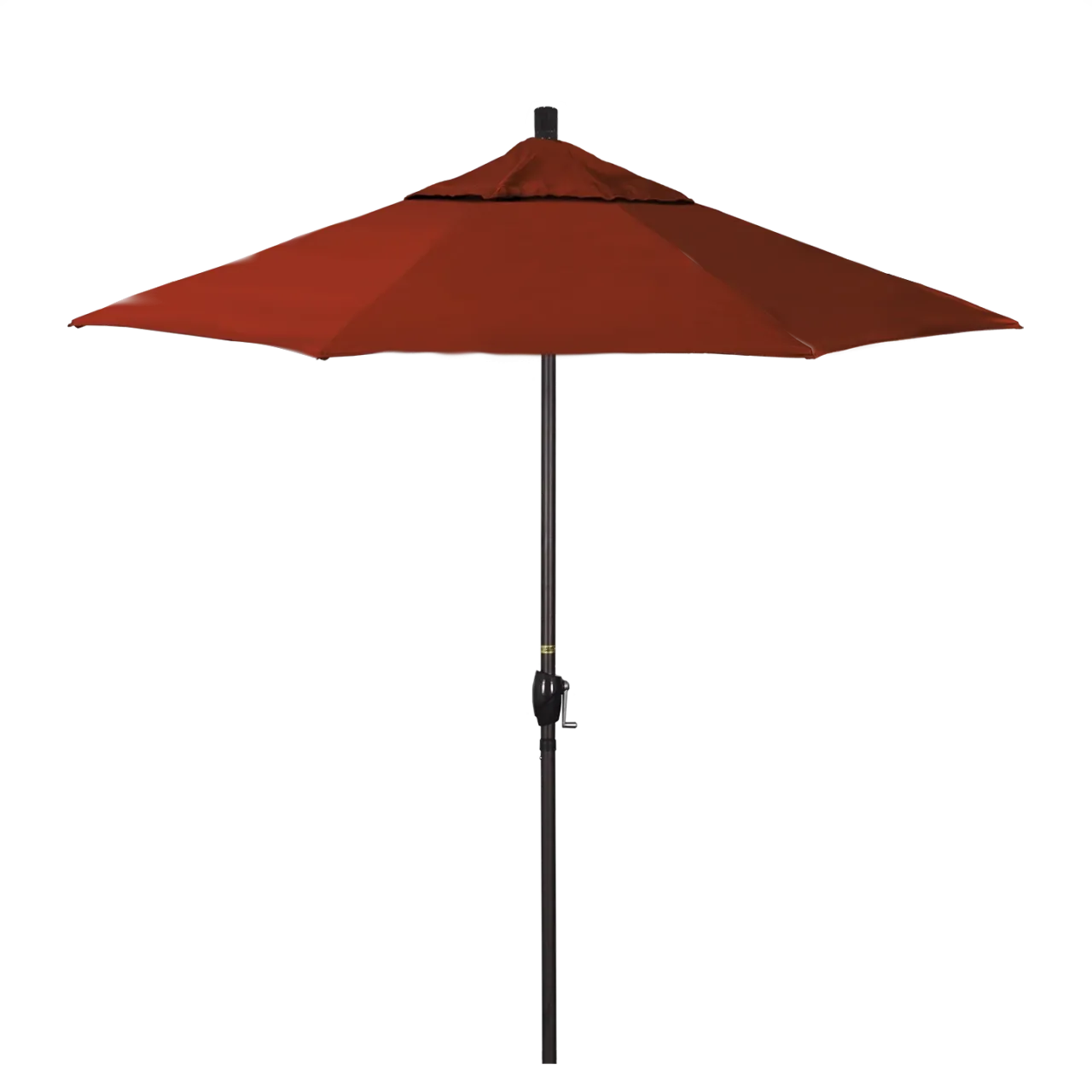 California Umbrella Pacific Trail Series 7.5 ft Patio Umbrella - Residential Grade with Push Button Tilt and Crank Lift