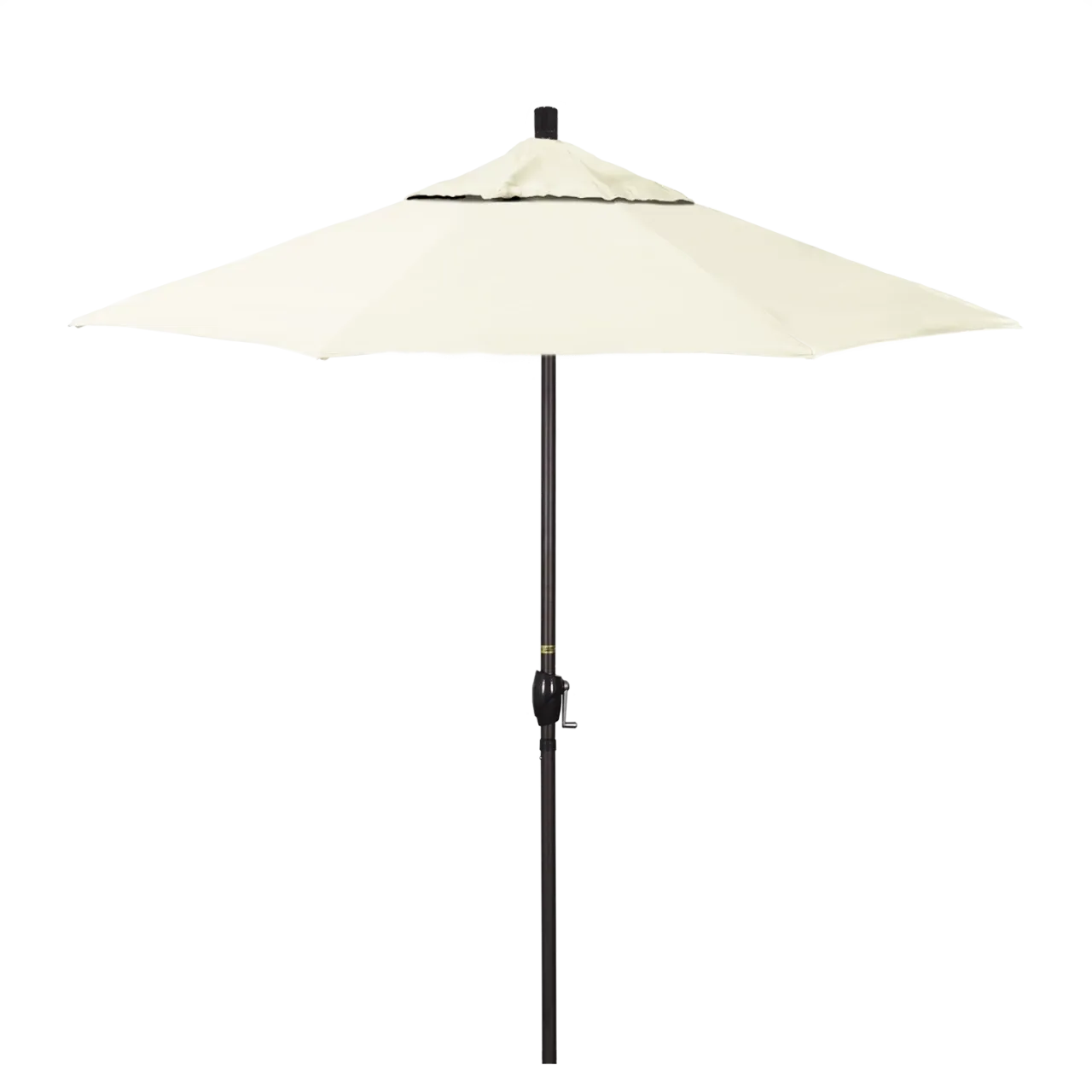 California Umbrella Pacific Trail Series 7.5 ft Patio Umbrella - Residential Grade with Push Button Tilt and Crank Lift