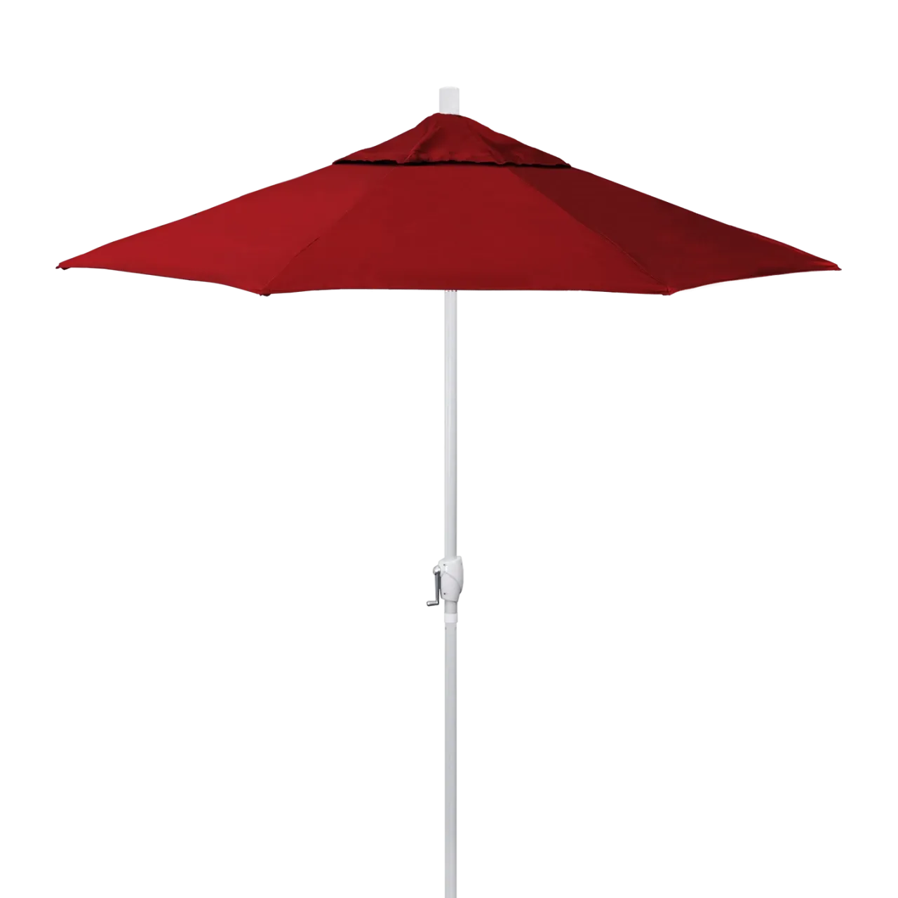 California Umbrella Pacific Trail Series 7.5 ft Patio Umbrella - Residential Grade with Push Button Tilt and Crank Lift