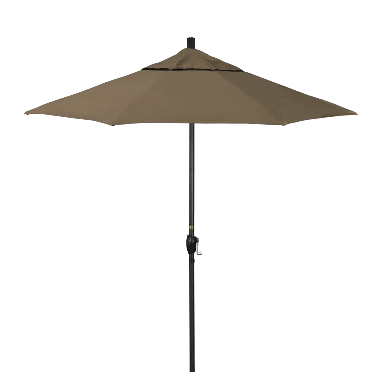 California Umbrella Pacific Trail Series 7.5 ft Patio Umbrella - Residential Grade with Push Button Tilt and Crank Lift