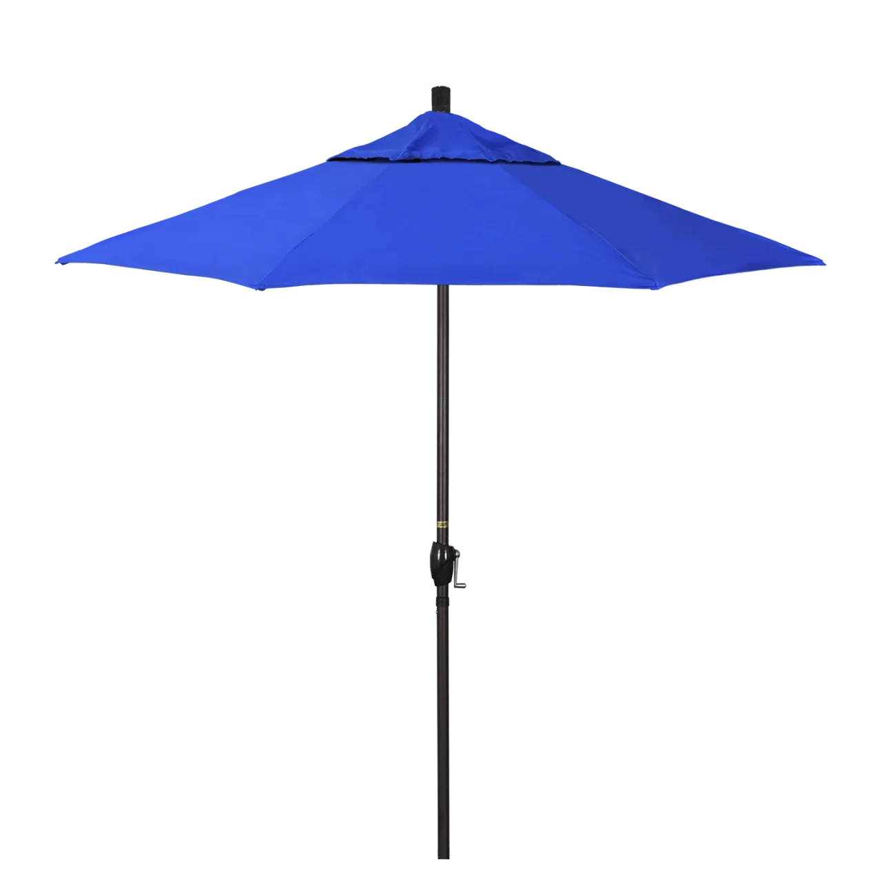 California Umbrella Pacific Trail Series 7.5 ft Patio Umbrella - Residential Grade with Push Button Tilt and Crank Lift