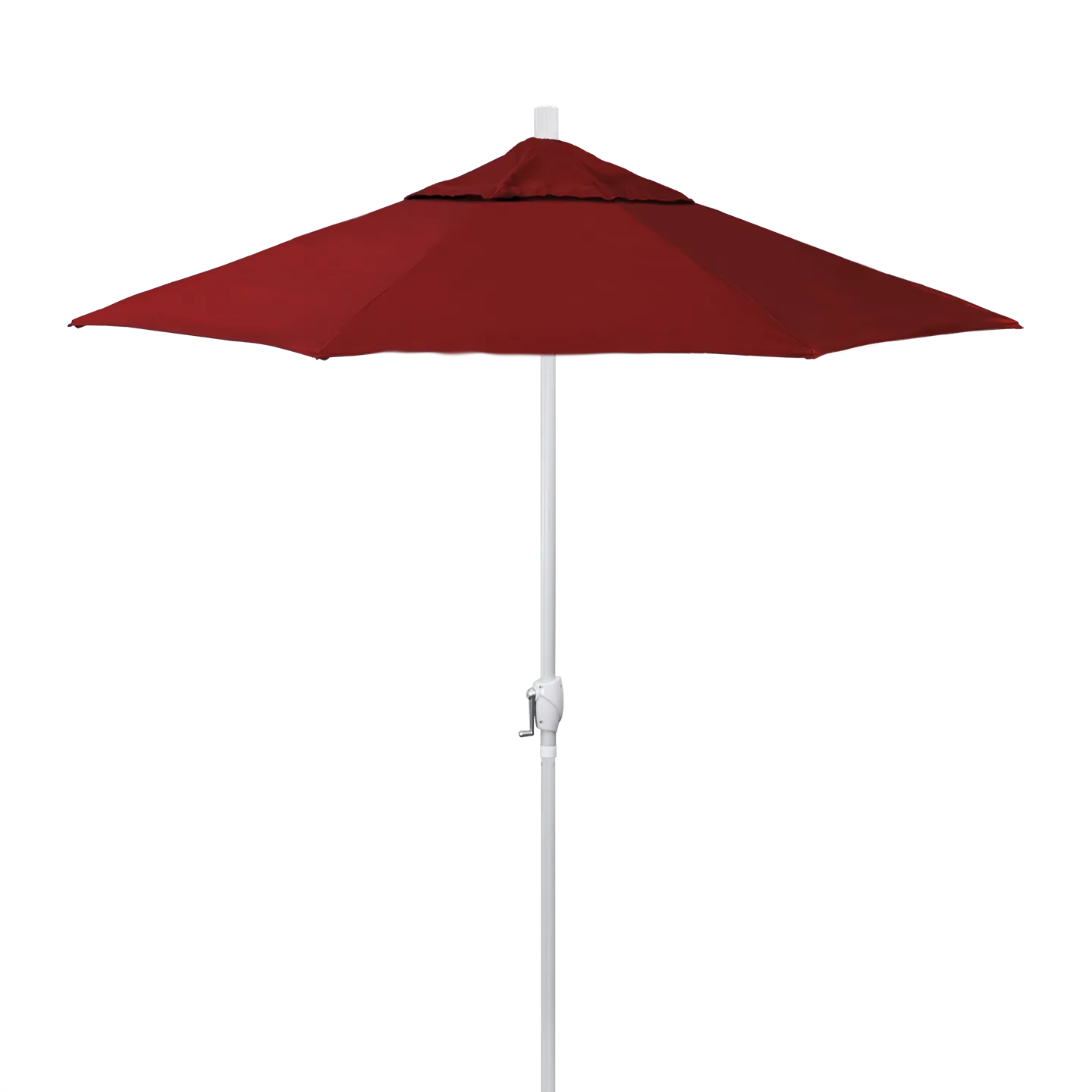 California Umbrella Pacific Trail Series 7.5 ft Patio Umbrella - Residential Grade with Push Button Tilt and Crank Lift