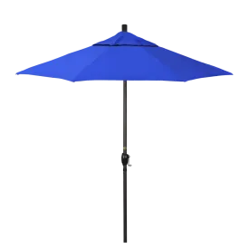 California Umbrella Pacific Trail Series 7.5 ft Patio Umbrella - Residential Grade with Push Button Tilt and Crank Lift