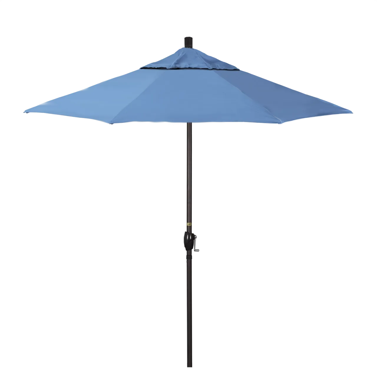 California Umbrella Pacific Trail Series 7.5 ft Patio Umbrella - Residential Grade with Push Button Tilt and Crank Lift