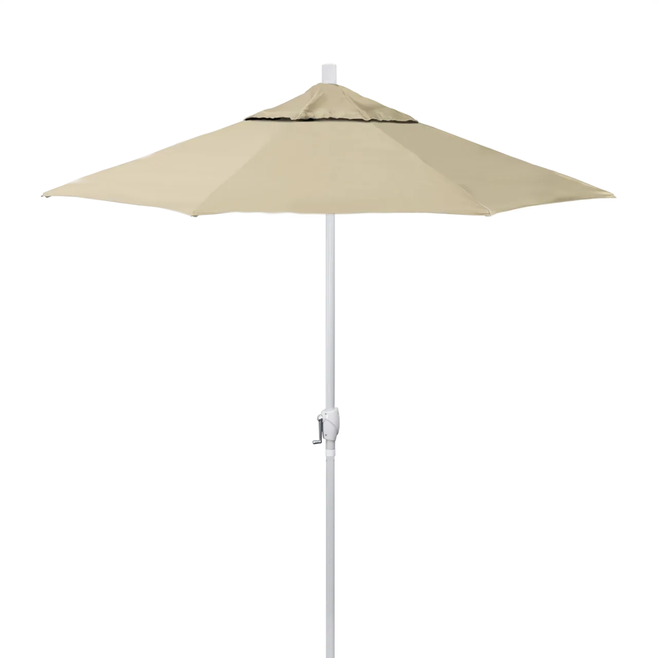 California Umbrella Pacific Trail Series 7.5 ft Patio Umbrella - Residential Grade with Push Button Tilt and Crank Lift