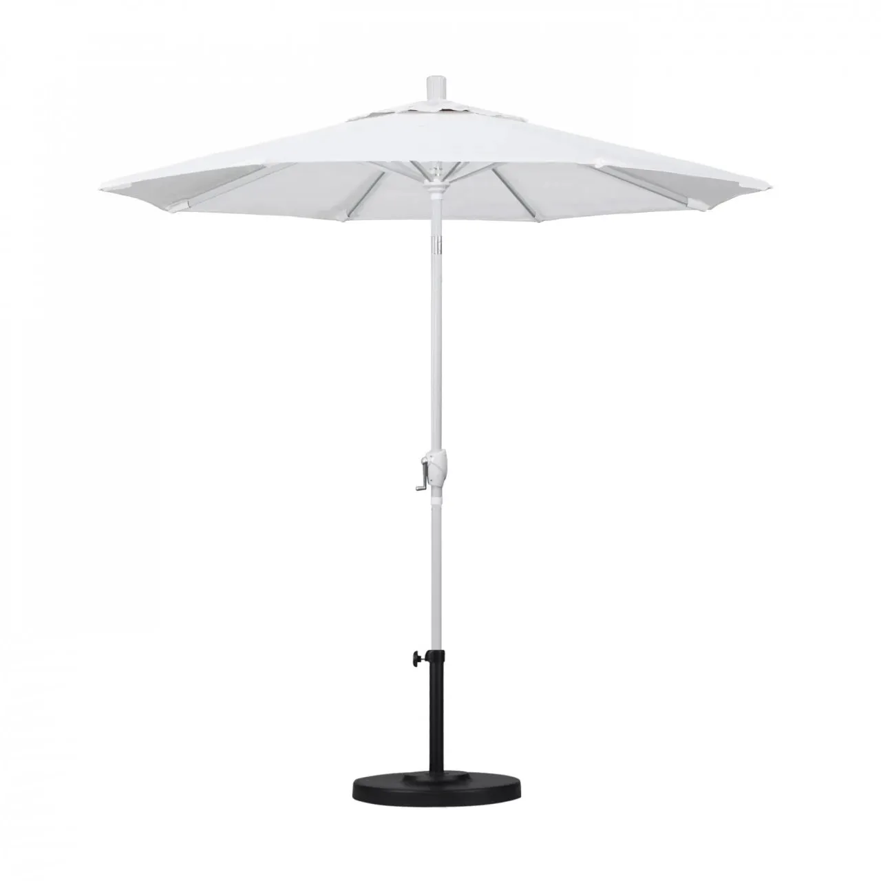 California Umbrella Pacific Trail Series 7.5 ft Patio Umbrella - Residential Grade with Push Button Tilt and Crank Lift