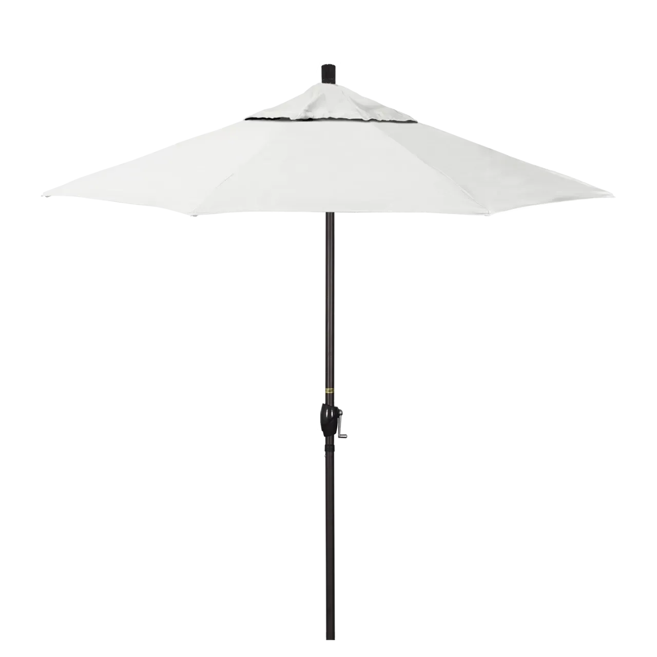 California Umbrella Pacific Trail Series 7.5 ft Patio Umbrella - Residential Grade with Push Button Tilt and Crank Lift