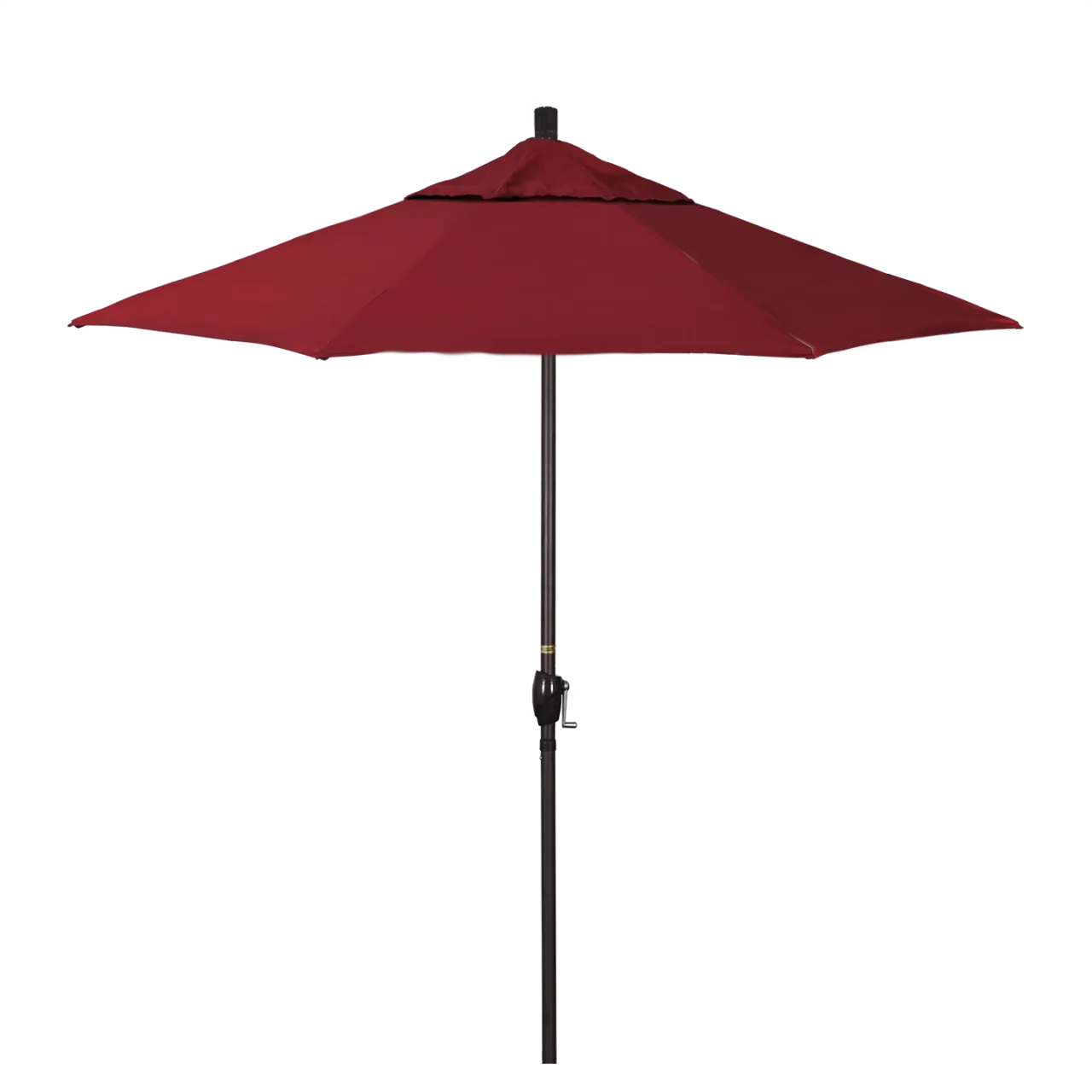 California Umbrella Pacific Trail Series 7.5 ft Patio Umbrella - Residential Grade with Push Button Tilt and Crank Lift