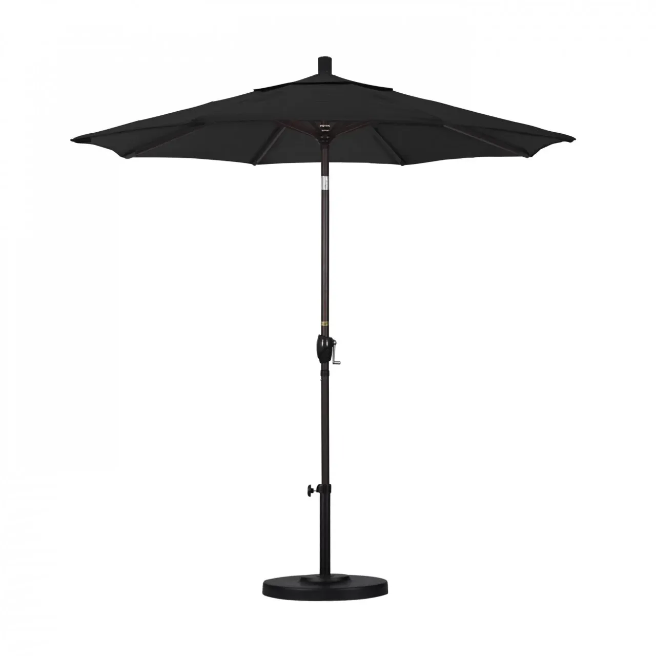 California Umbrella Pacific Trail Series 7.5 ft Patio Umbrella - Residential Grade with Push Button Tilt and Crank Lift